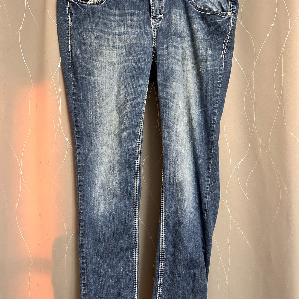 Amethyst Jeans Women's Blue Skinny Denim